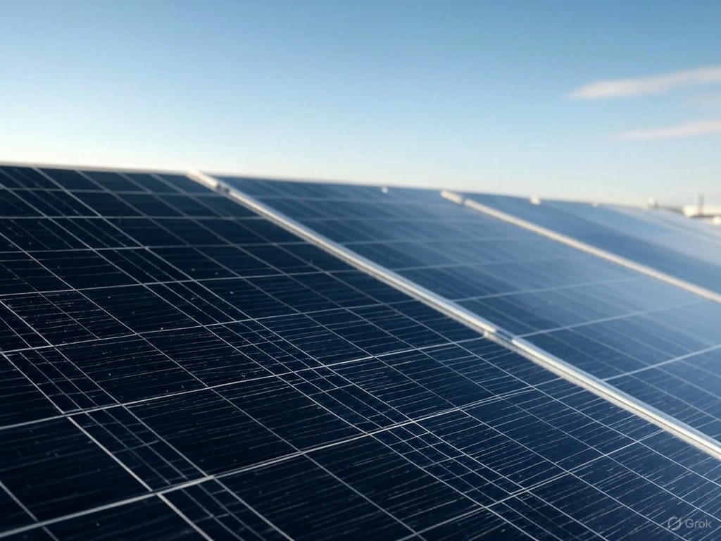 Panneaux photovoltaïques monocristallins à Strasbourg